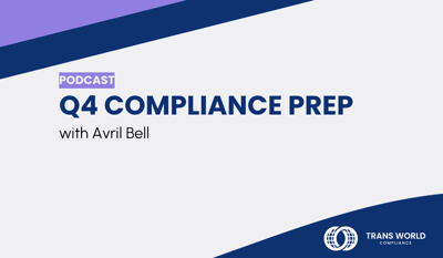 Q4 Compliance Prep with Avril Bell